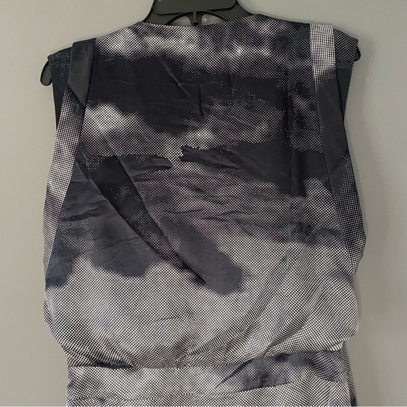 Hugo Boss Sleeveless Mini Dress Silky Wrap Style Business Casual Office - Picture 7 of 13